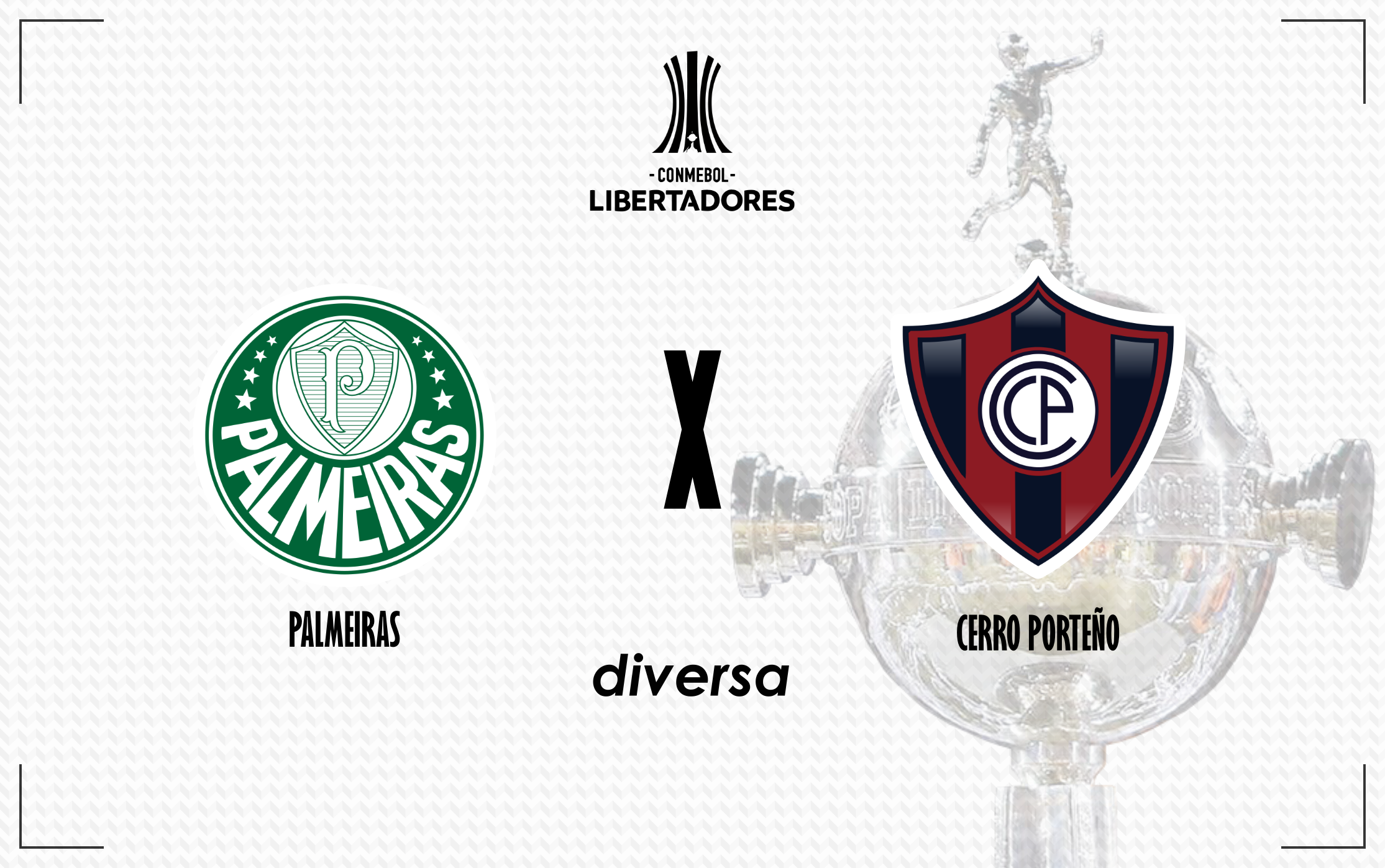 Onde assistir ao jogo de Palmeiras x Cerro Porteño-PAR pela Libertadores?